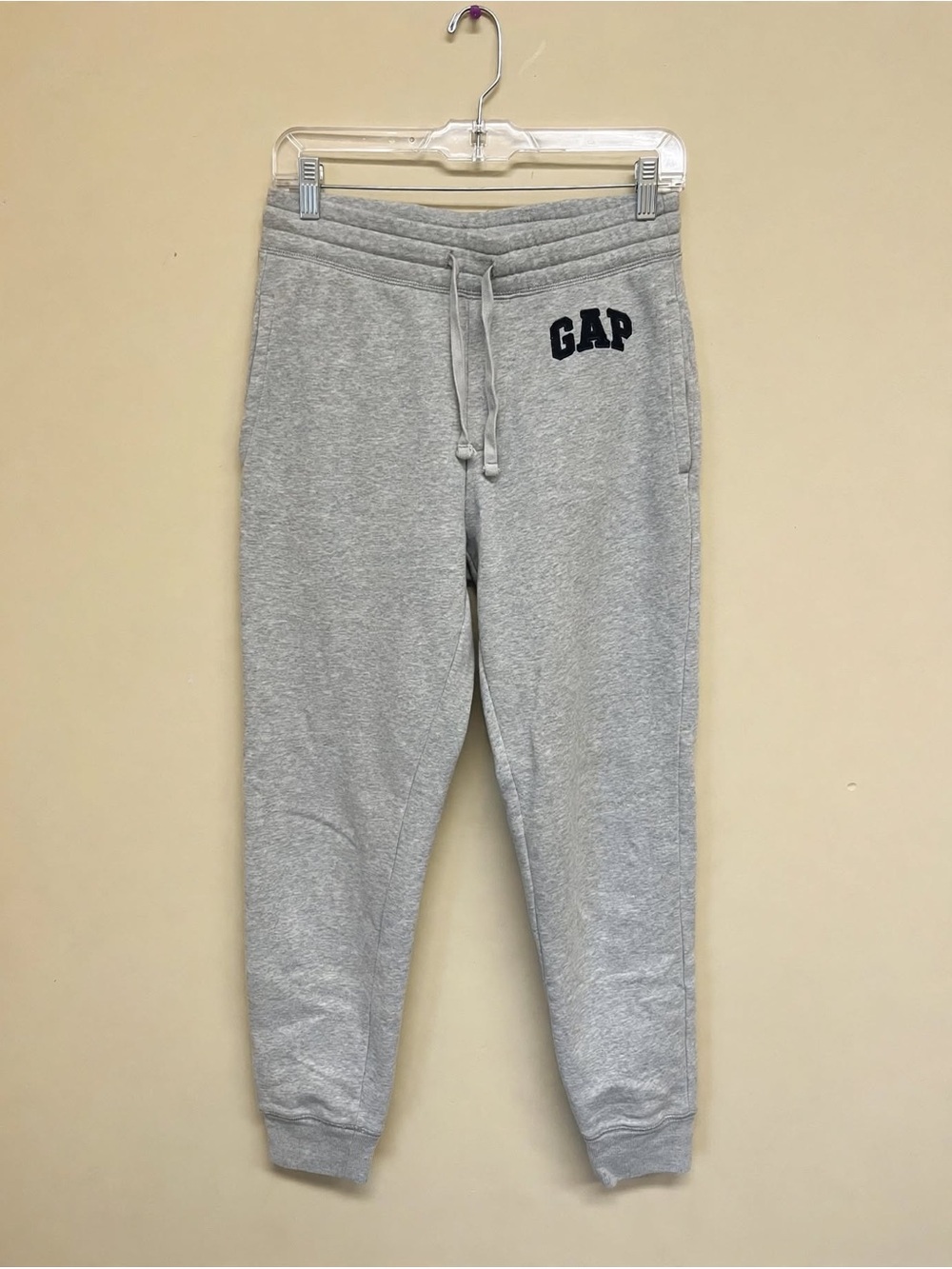 GAP Men's Light Gray Drawstring Joggers